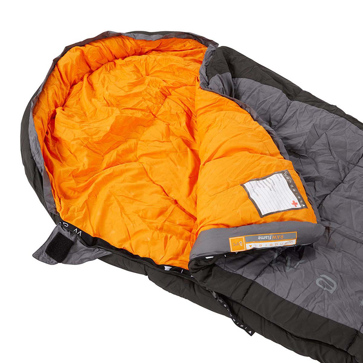 Wanderer RawFlame Hooded Sleeping Bag BCF