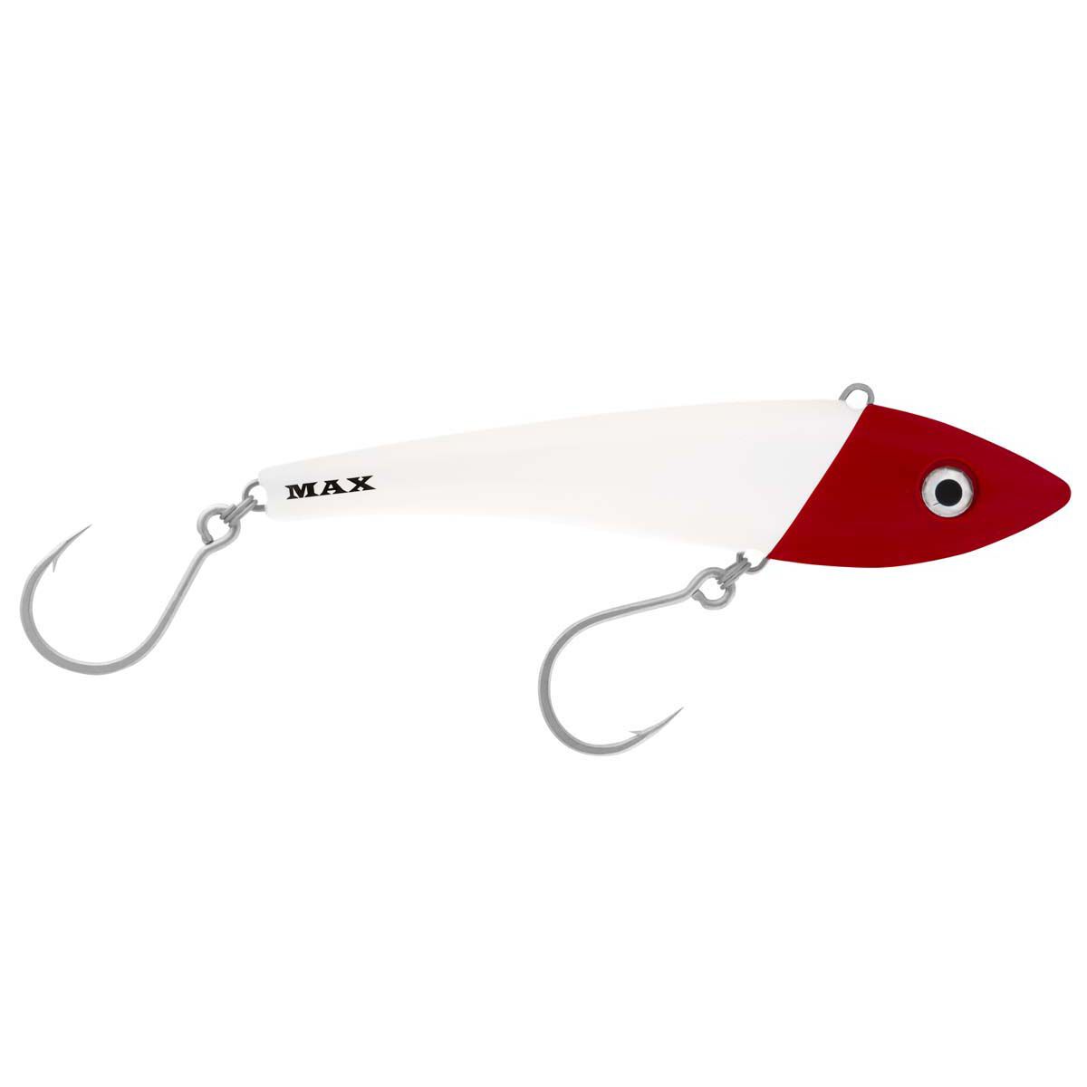 Halco Max Hard Body Lure 130mm White Redhead, White Redhead, bcf_hi-res