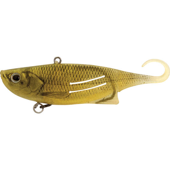 Zerek Weedless Zerek Fish Trap Vibe Lure 95mm Gold Herring, Gold Herring, bcf_hi-res