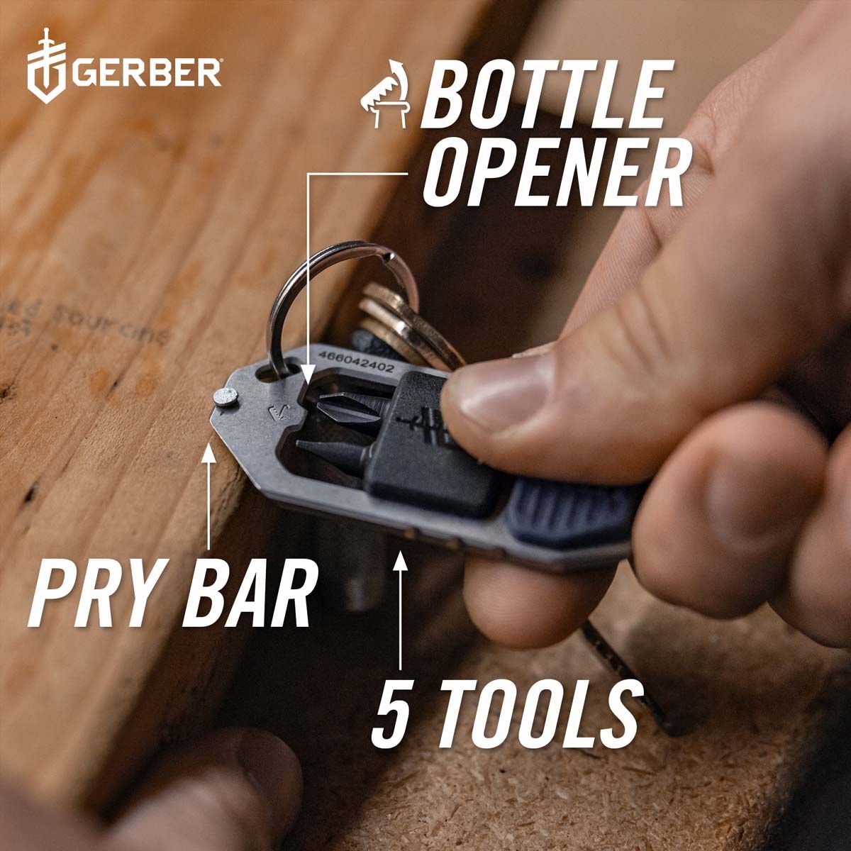 Gerber Driver Keychain Multi-Tool, , bcf_hi-res