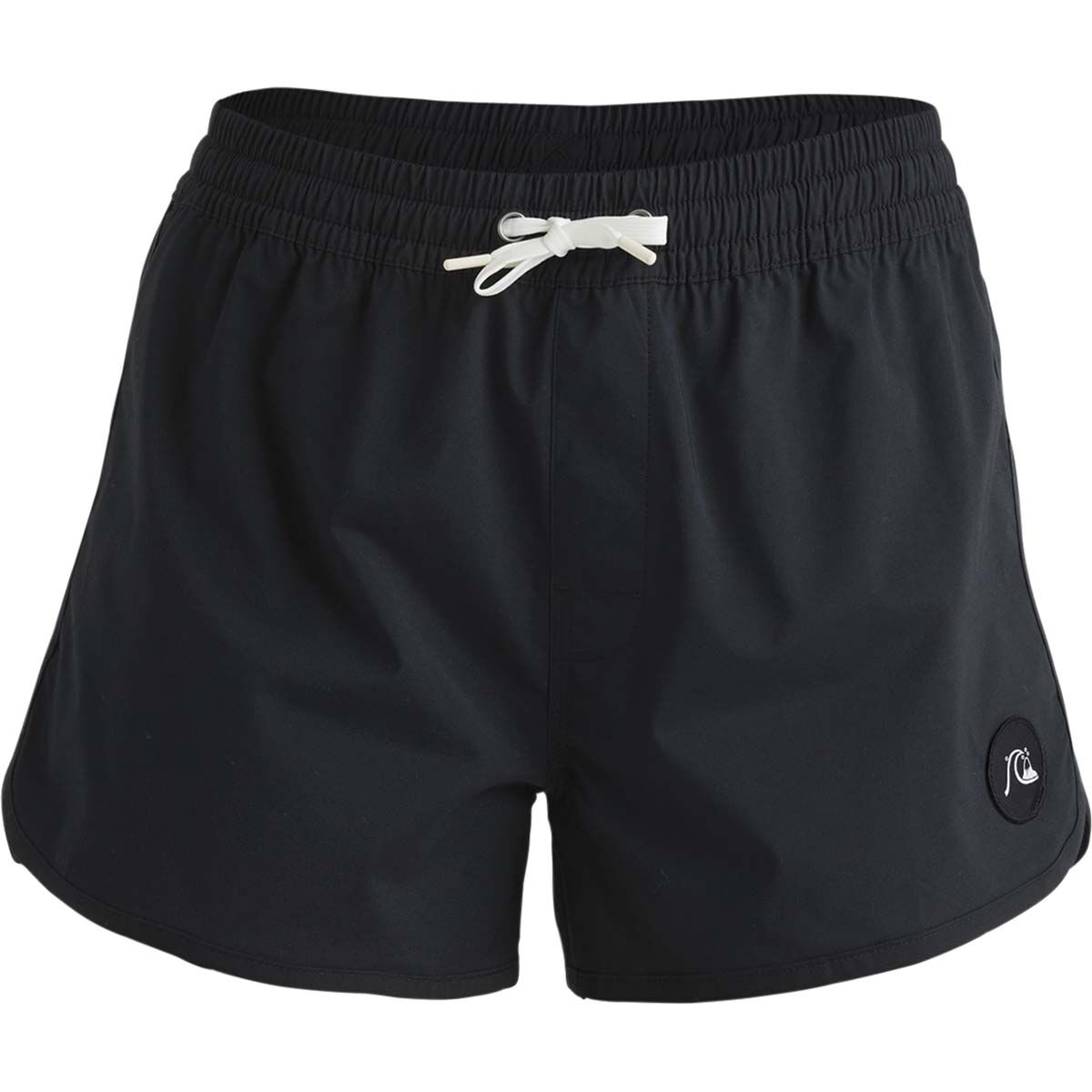Quiksilver Original Scallop Boardshorts 13in for Women, Black, bcf_hi-res