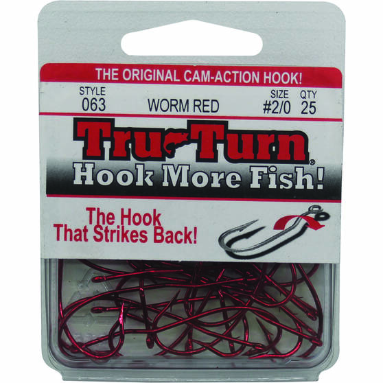 Tru Turn 63 Hooks 2 / 0 25 Pack