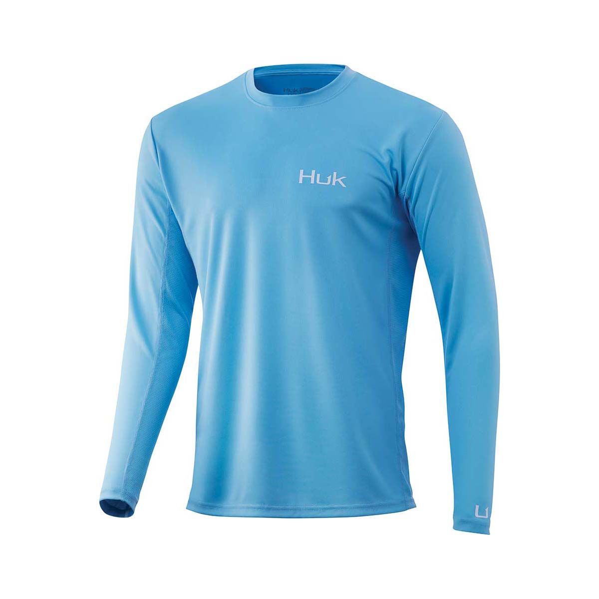 Huk Men's Icon X Long Sleeve Fishing Shirt, Baltic Sea, bcf_hi-res