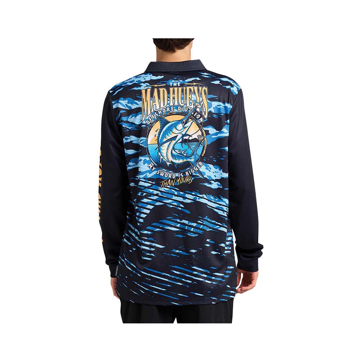 The Mad Hueys Men&rsquo;s Sword Fight Fishing Shirt, , bcf_hi-res