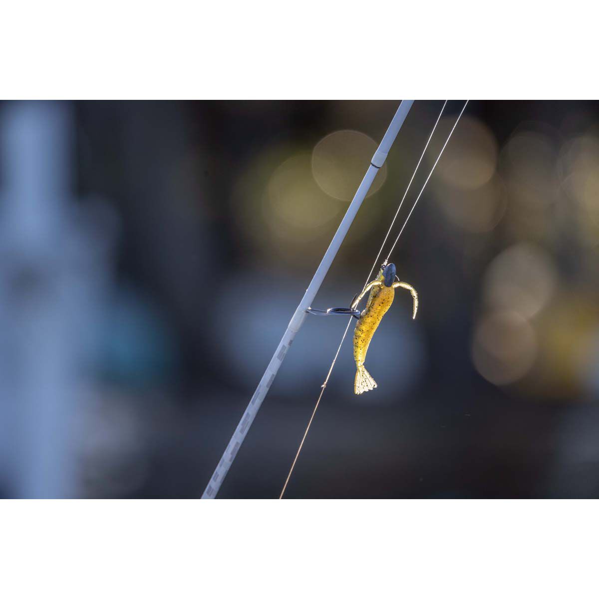 Berkley PowerBait Shrimp Soft Plastic Lure 2in Blue Shiner Gold, Blue Shiner Gold, bcf_hi-res