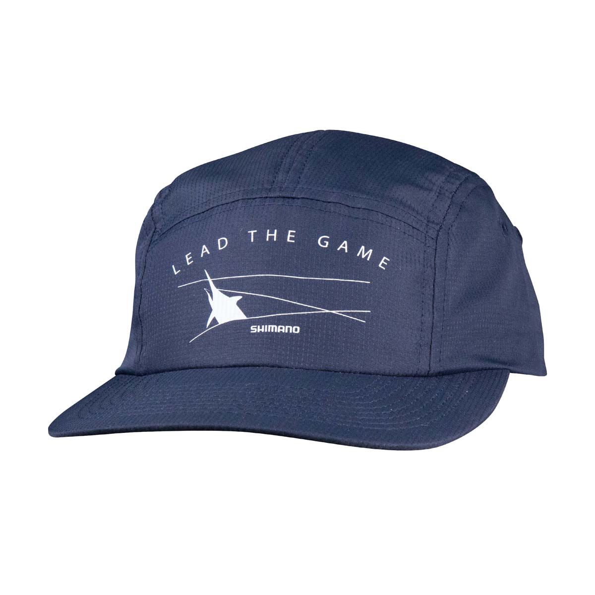 Shimano Unisex Lead The Game 5 Panel Cap Black OSFM, Black, bcf_hi-res