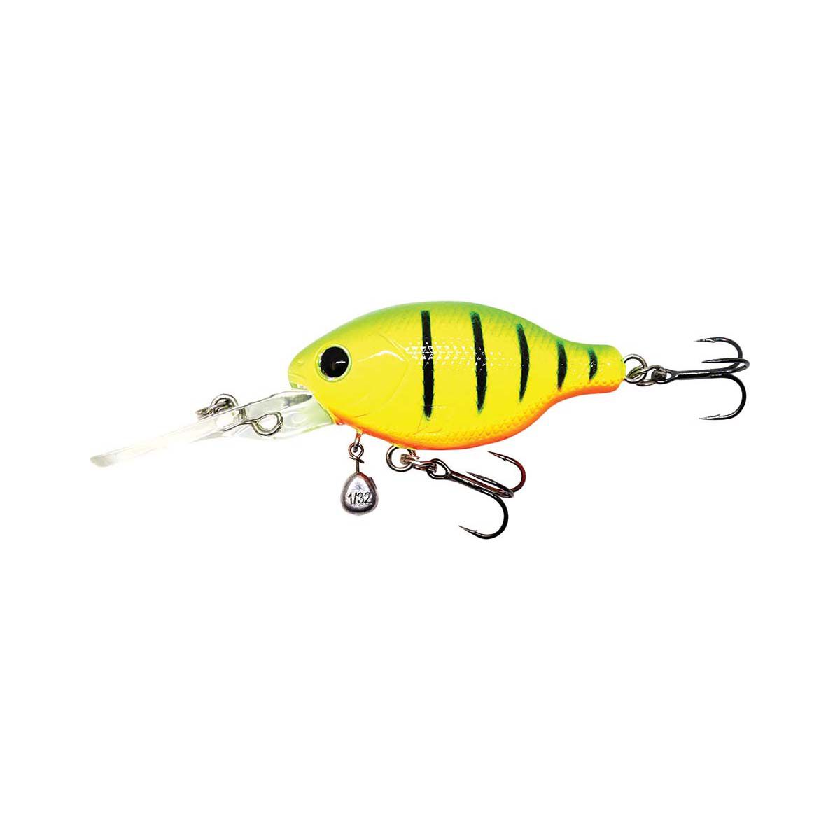 Barambah Deton8or Hard Body Lure 48mm Lime Tiger, Lime Tiger, bcf_hi-res