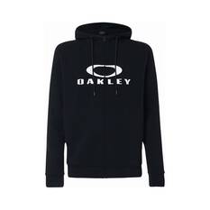 Oakley Men’s Bark Full Zip Hoodie 2.0 Black / White S, Black / White, bcf_hi-res