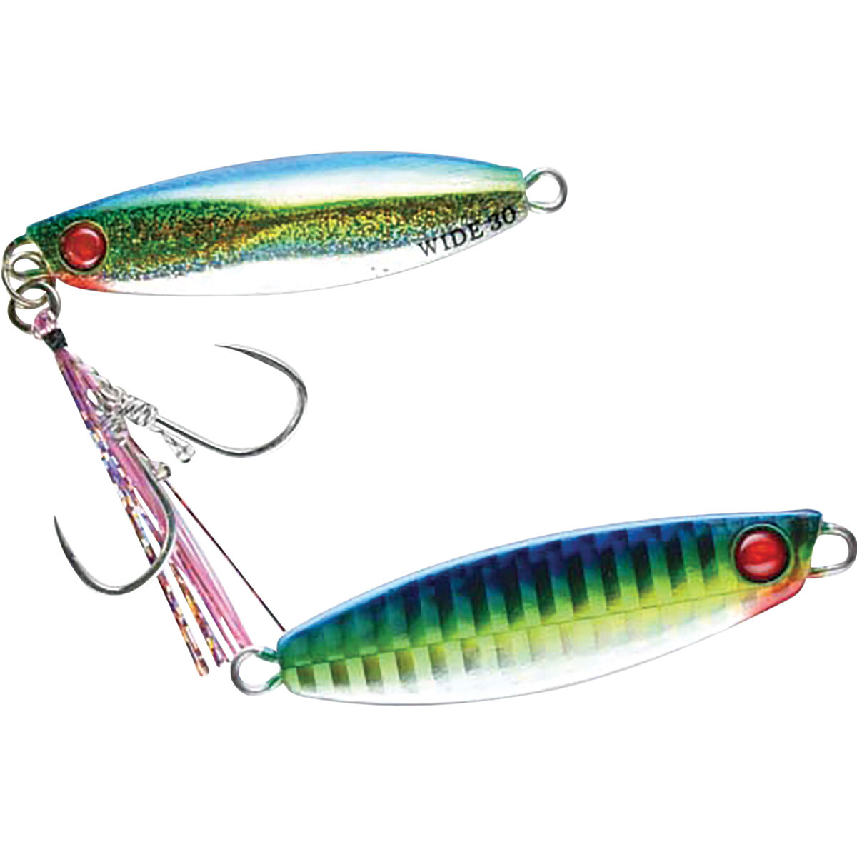 Hayabusa Jack Eye Shot Slow Wide Jig Lure 40g Blue Mackerel BCF