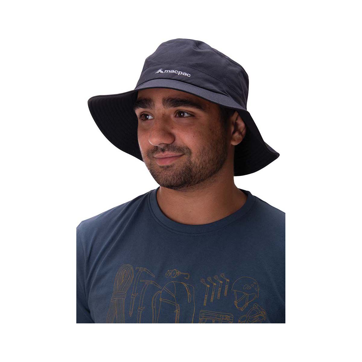 Macpac Unisex Waterproof Hat Black L, Black, bcf_hi-res