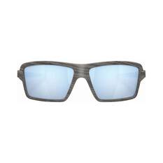 Oakley Cables Sunglasses Woodgrain with Prizm Deepwater Polarised Lens, , bcf_hi-res