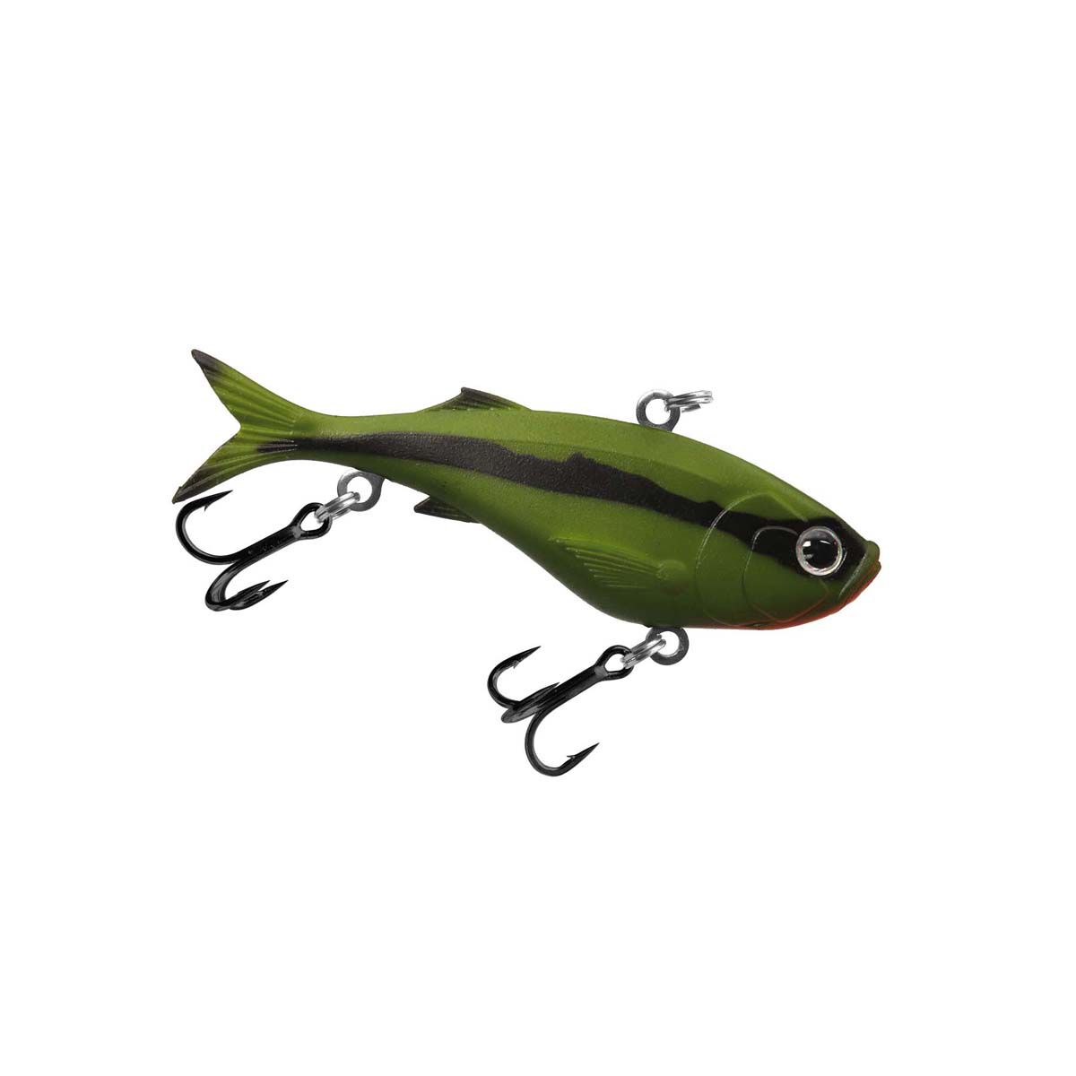 TT Fishing Quake Soft Vibe Lure 60mm Matte Olive, Matte Olive, bcf_hi-res