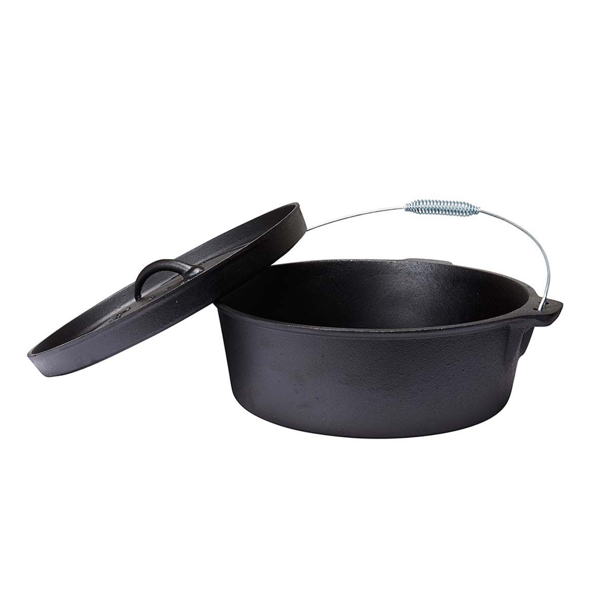 Campfire Pre Seasoned Cast Iron Camp Oven 12 Quart, , bcf_hi-res