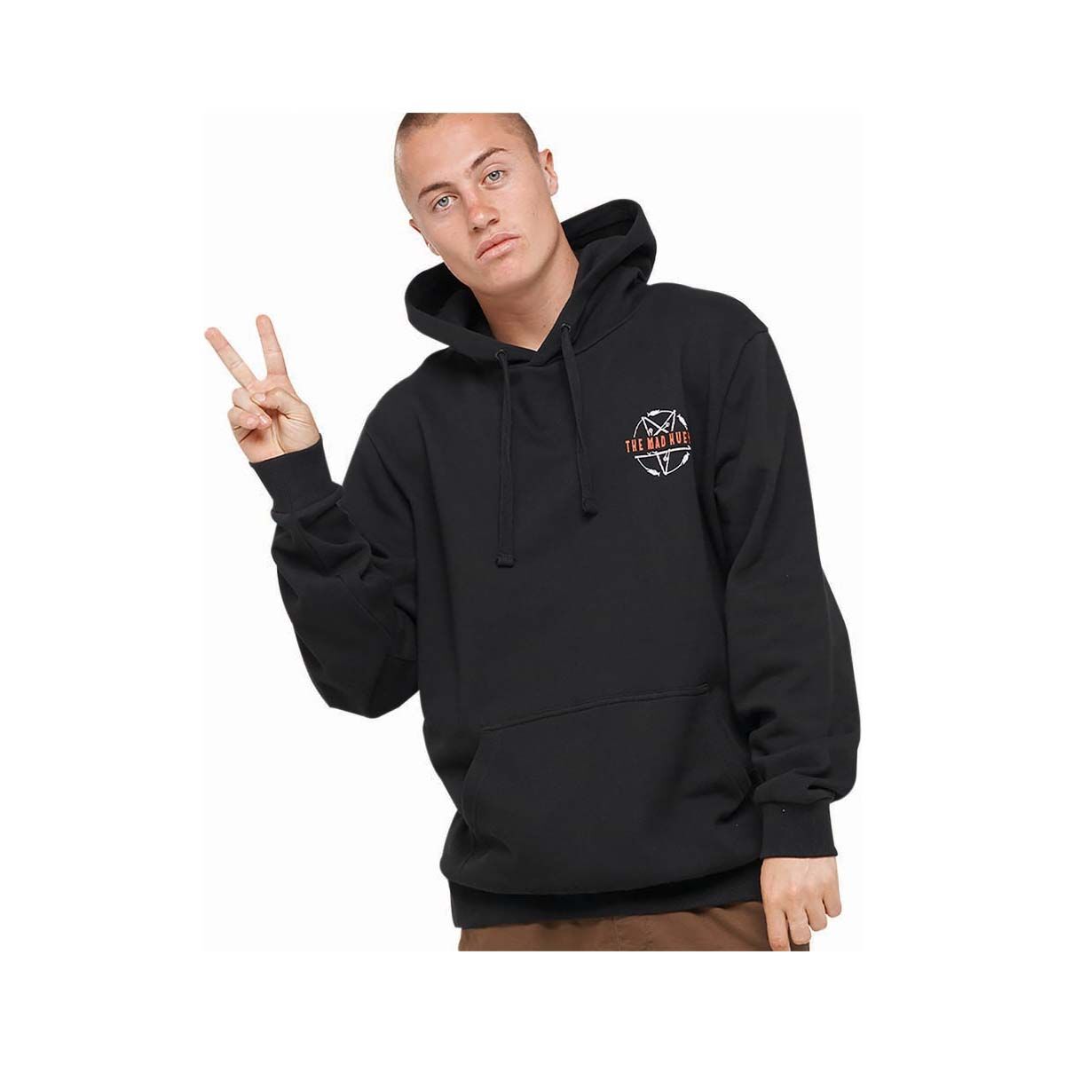 The Mad Hueys Men&rsquo;s Fight Like Hell Hoodie Black S, Black, bcf_hi-res