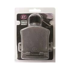 KT Cable Trailer Socket, Metal - Flat, 12 Pin, , bcf_hi-res