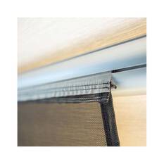 Aussie Traveller Privacy Screen, Black, bcf_hi-res