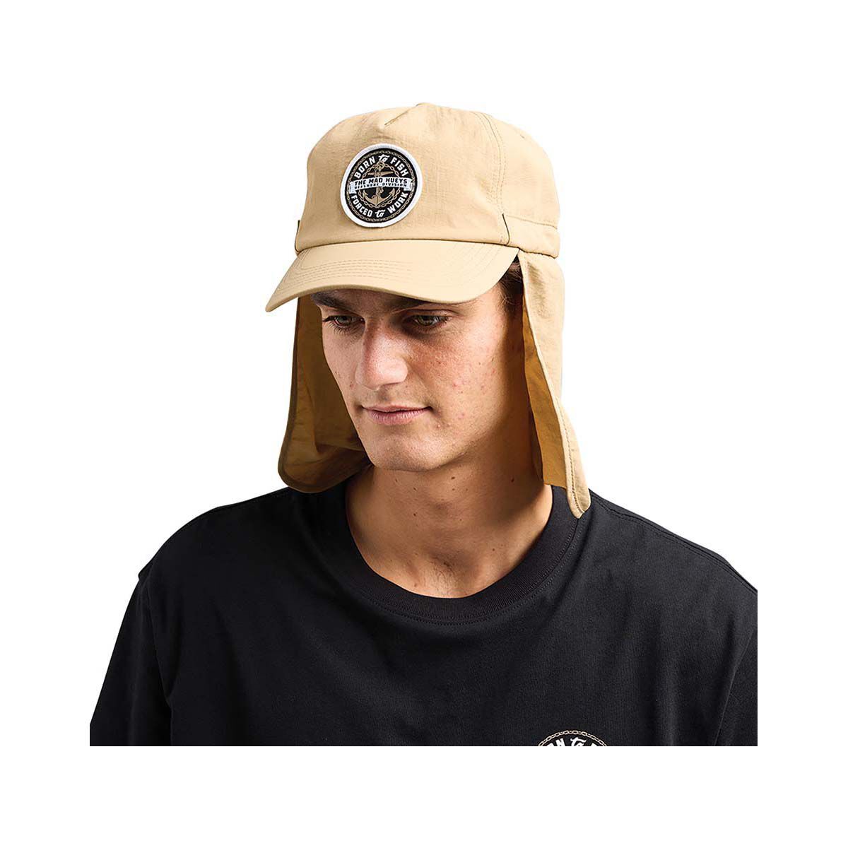The Mad Hueys Men&rsquo;s Born To Fish Legionnaire Cap, , bcf_hi-res