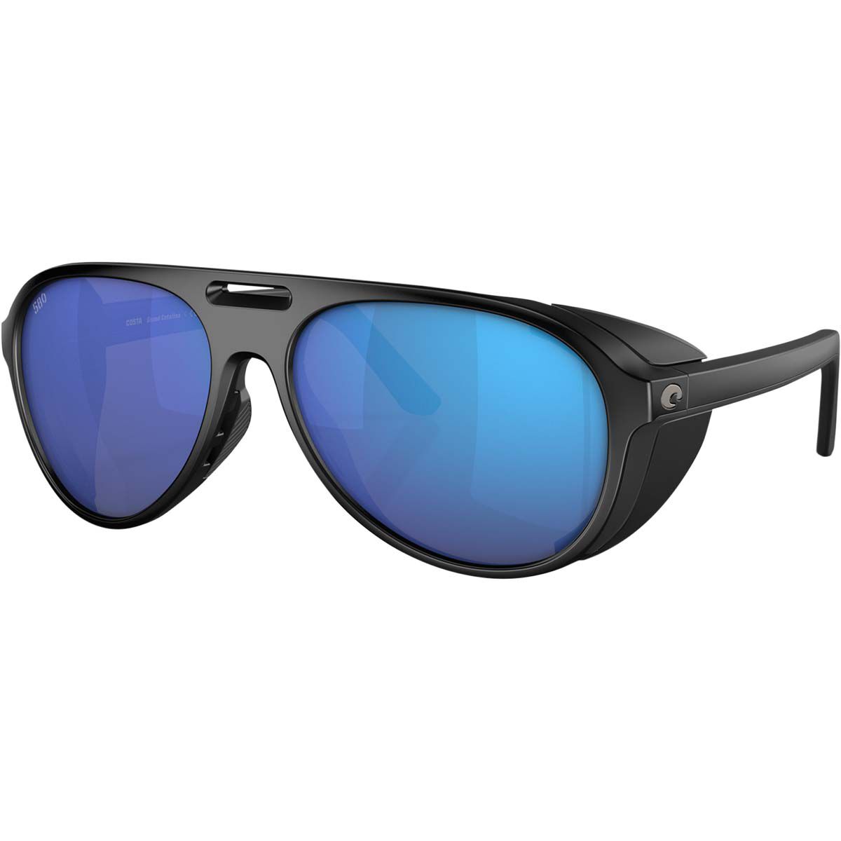 Costa Grand Catalina MT Sunglasses Black with Blue Lens, , bcf_hi-res