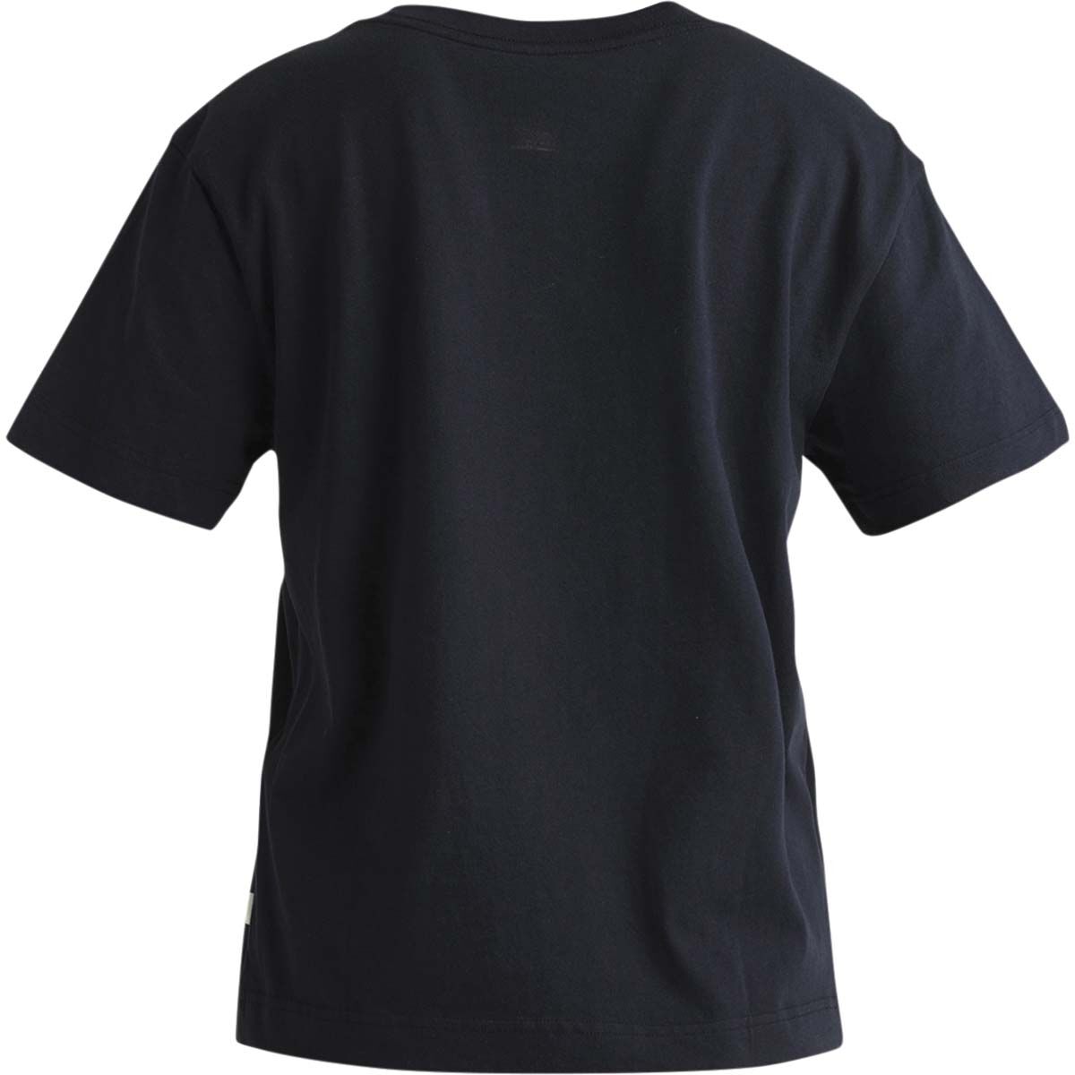 Quiksilver Comp Logo Short Sleeve Tee for Women, Black, bcf_hi-res