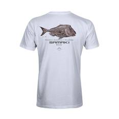 Samaki Snapper Men's Short Sleeve Tee, White, bcf_hi-res