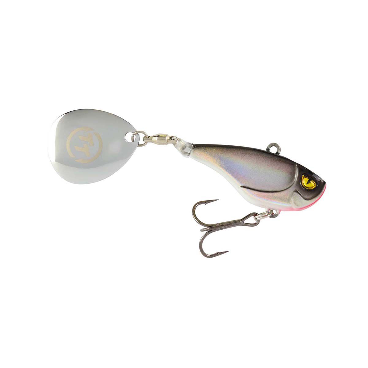 TT Fishing Flashpoint+ Tail Spinner Lure 43mm Ghost Minnow, Ghost Minnow, bcf_hi-res