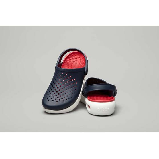 Crocs Unisex Inmotion Clogs, Navy, bcf_hi-res