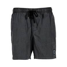 Tide Apparel Men's Swell Beach Shorts, Black, bcf_hi-res