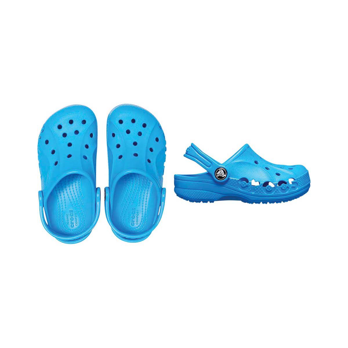 Crocs Toddler Baya Clogs, Ocean, bcf_hi-res