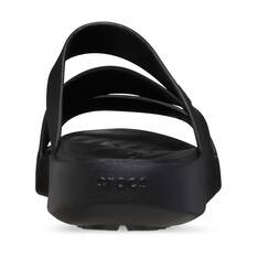 Crocs Women's Getaway Strappy Shoes, Black, bcf_hi-res