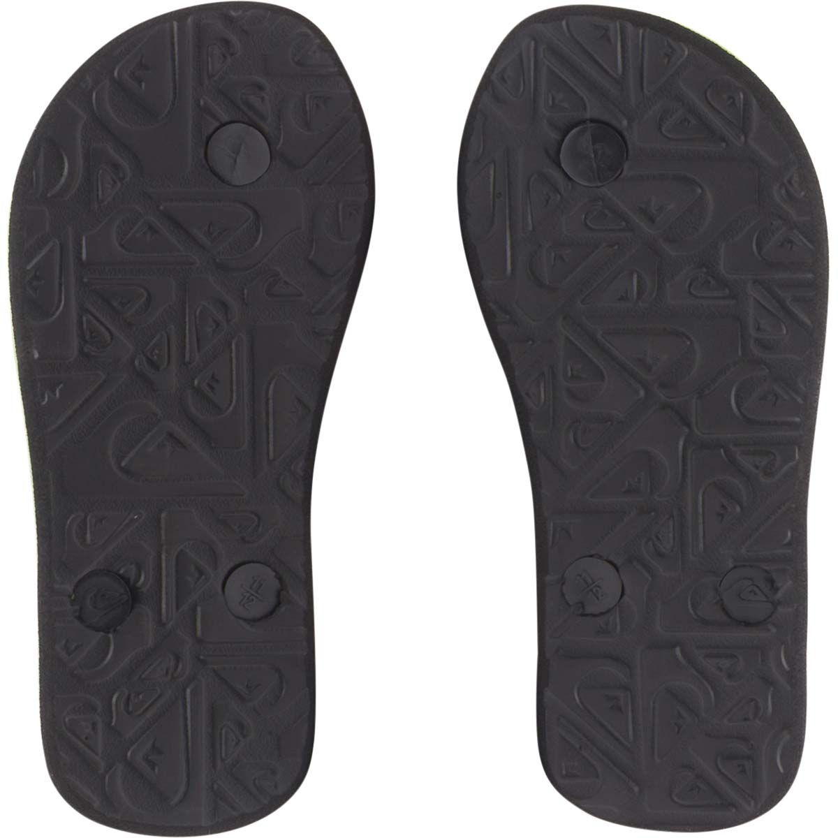 Quiksilver Kids Molokai Art Thongs, White / Green, bcf_hi-res