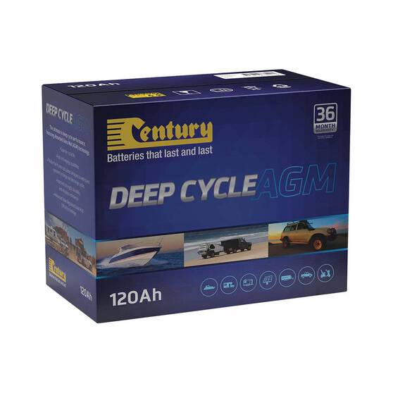 Century Deep Cycle AGM Battery C12-120XDA, , bcf_hi-res