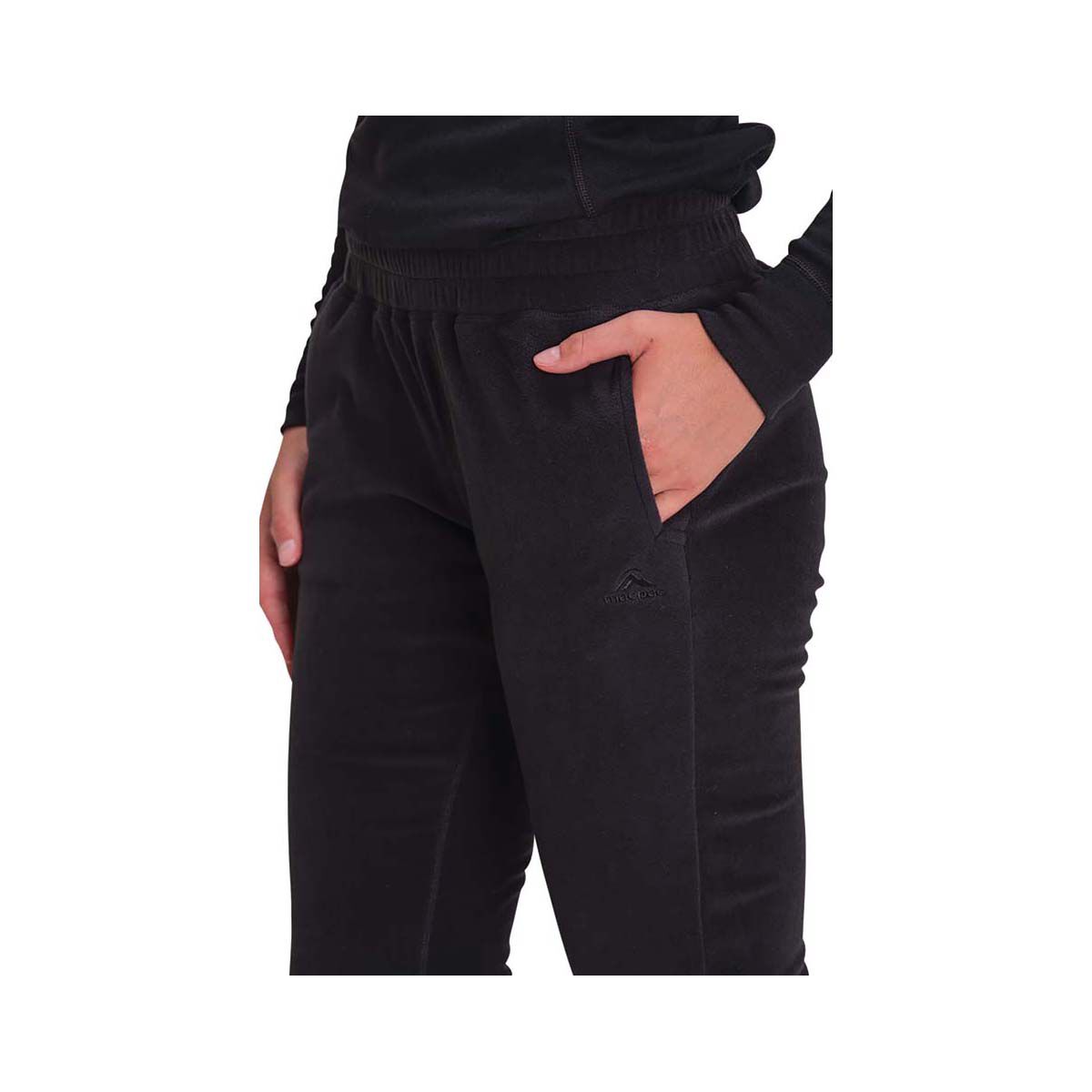 Macpac Women's Tui Fleece Pants Black 8, Black, bcf_hi-res