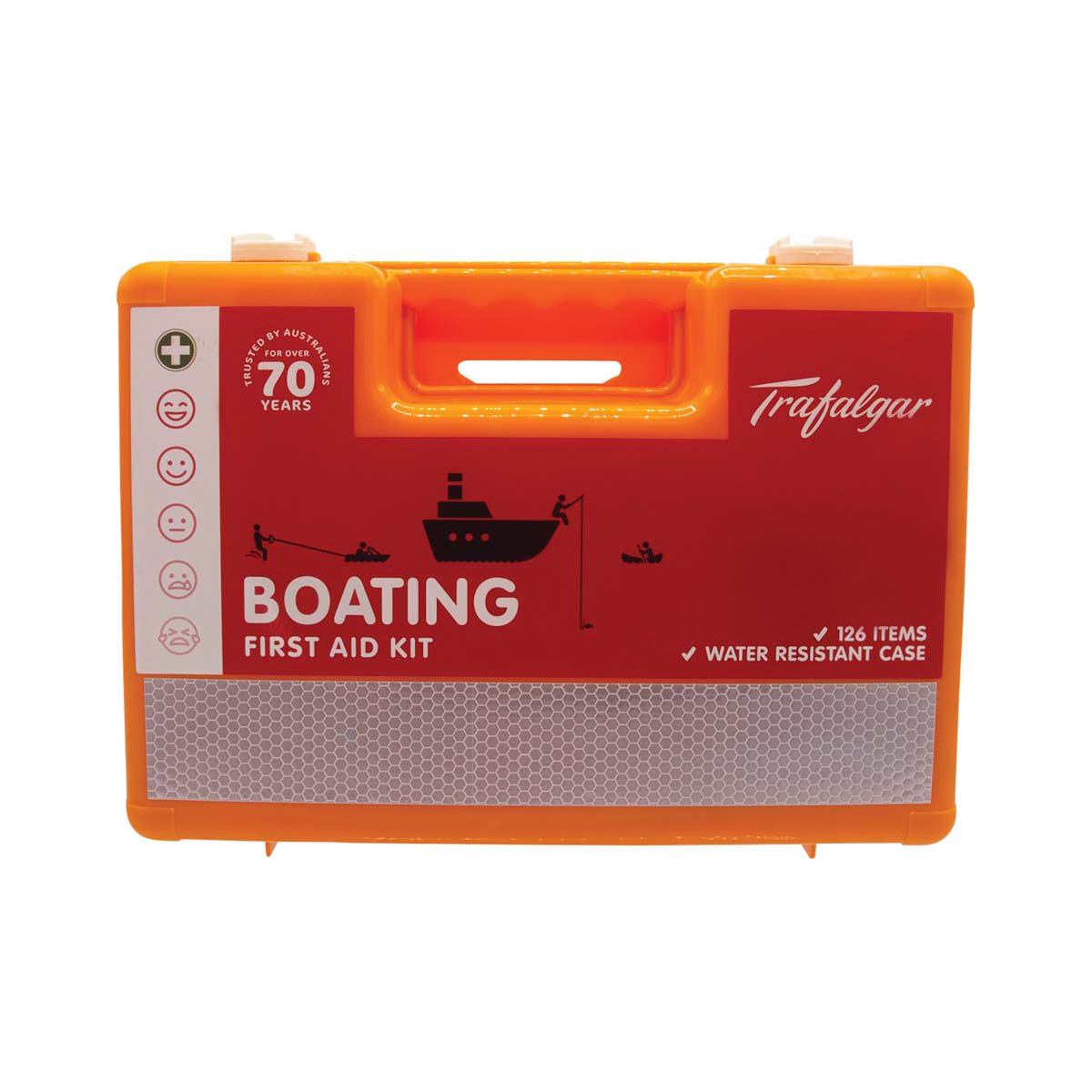 Trafalgar Boating First Aid Kit 126 Pieces BCF