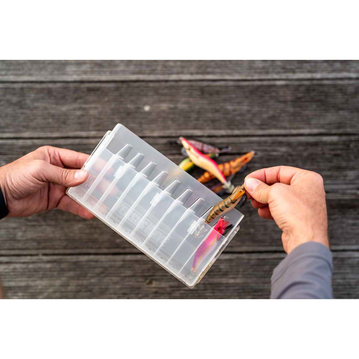 Versus Wave VW-ES25050 Egi Tackle Box Clear, , bcf_hi-res