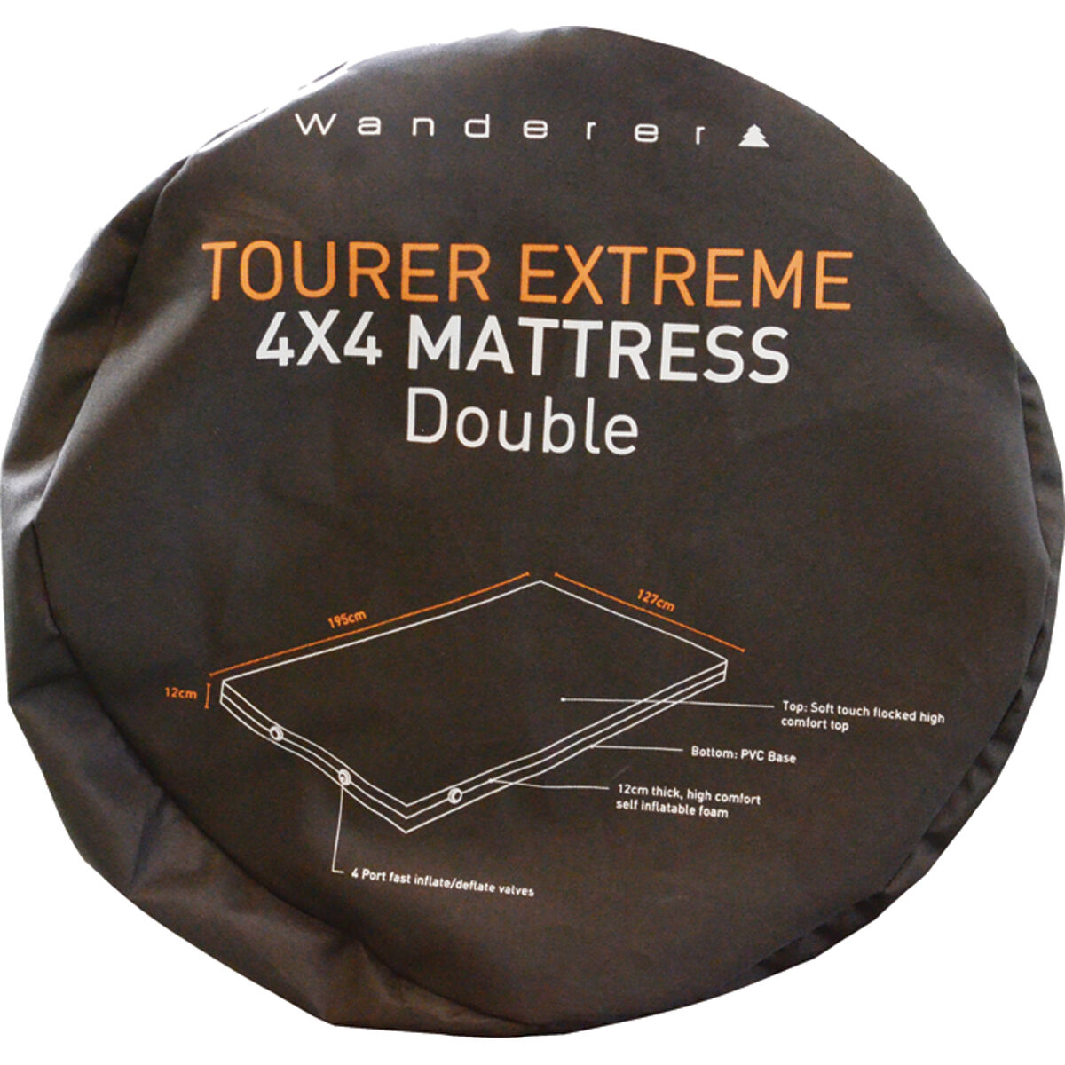 Wanderer Tourer Extreme 4x4 Mattress Double BCF