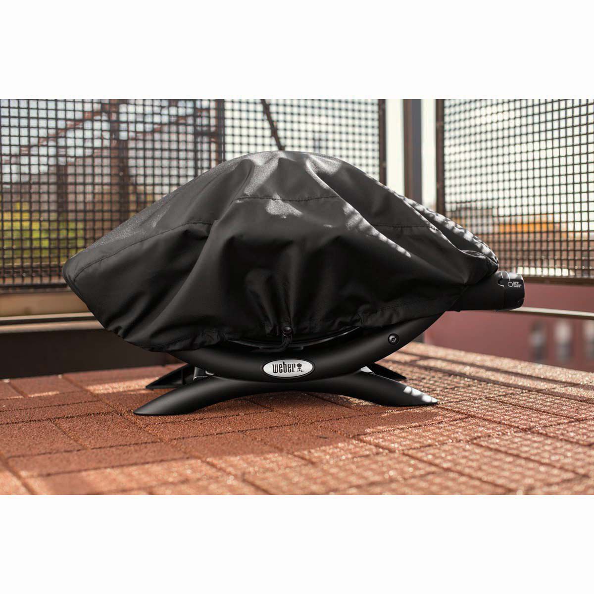 Weber Legacy Baby Q Vinyl BBQ Cover, , bcf_hi-res
