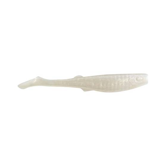Berkley Gulp! Paddletail Shad Soft Plastic Lure 6in Pearl White, Pearl White, bcf_hi-res