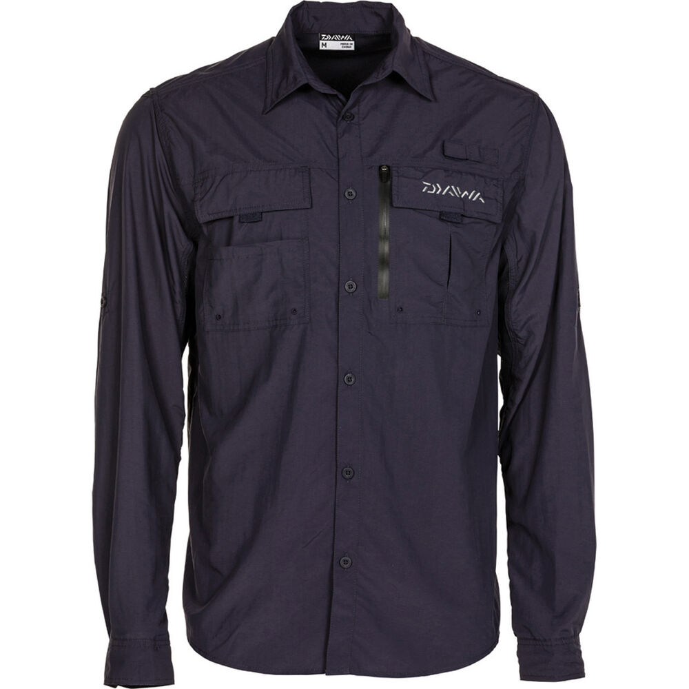 Daiwa Men's Long Sleeve Fishing Shirt BCF