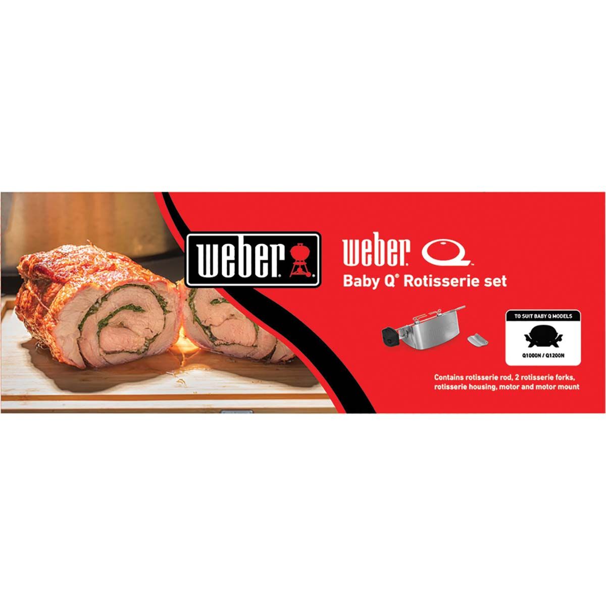 Weber Baby Q Rotisserie Set, , bcf_hi-res