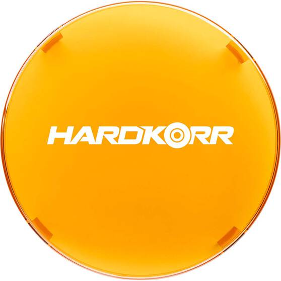 Hardkorr 9" Driving Light Covers Orange, Orange, bcf_hi-res