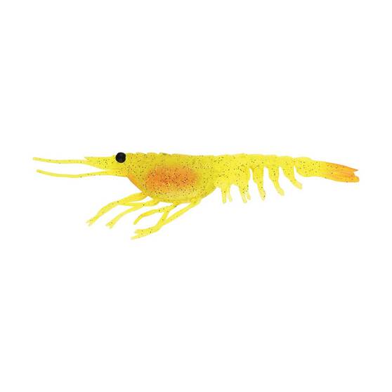 Nomad Live Ops Switcher Shrimp Soft Plastic Lure 5in Chartreuse UV, Chartreuse UV, bcf_hi-res