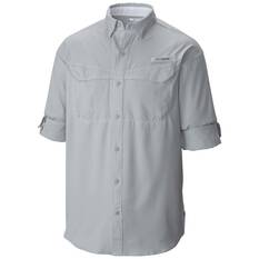 Columbia Men's Low Drag Offshore Long Sleeve Shirt Grey S, Grey, bcf_hi-res