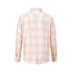 OUTRAK Unisex Flannel Shirt, Pink, bcf_hi-res