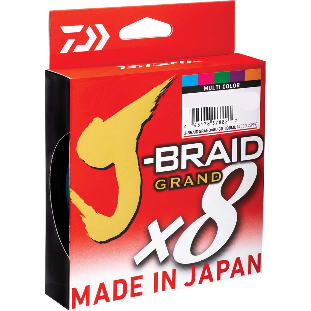 Daiwa J-Braid Grand Braid Line Multi 150m 20lb