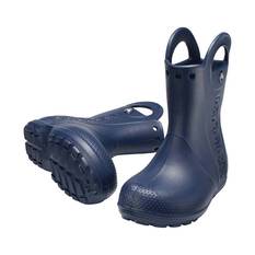 Crocs Kids' Handle It Rainboots Navy, , bcf_hi-res