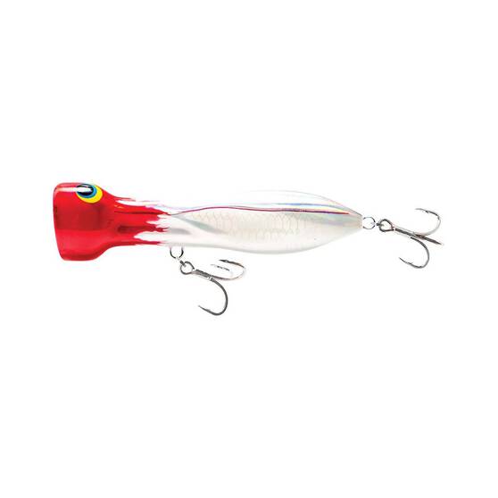 Nomad Chug Norris Surface Popper Lure 95mm Fireball Red Head, Fireball Red Head, bcf_hi-res