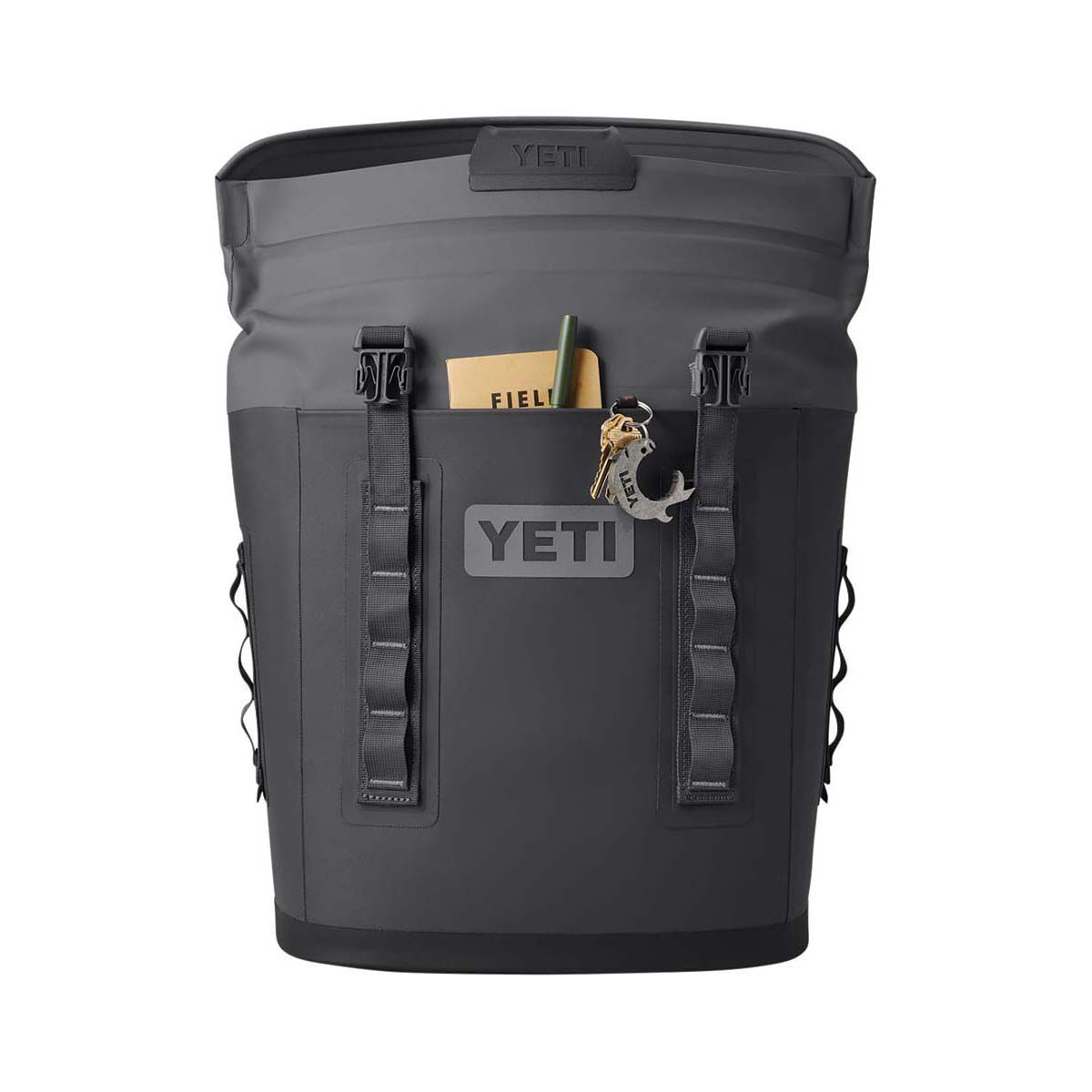 YETI&reg; Hopper&reg; M12 Backpack Soft Cooler Charcoal, Charcoal, bcf_hi-res