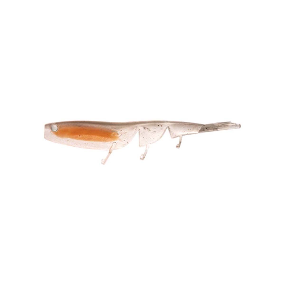Daiwa Bait Junkie Prawn Soft Plastic Lure 3in Smokefire Uv, Smokefire Uv, bcf_hi-res