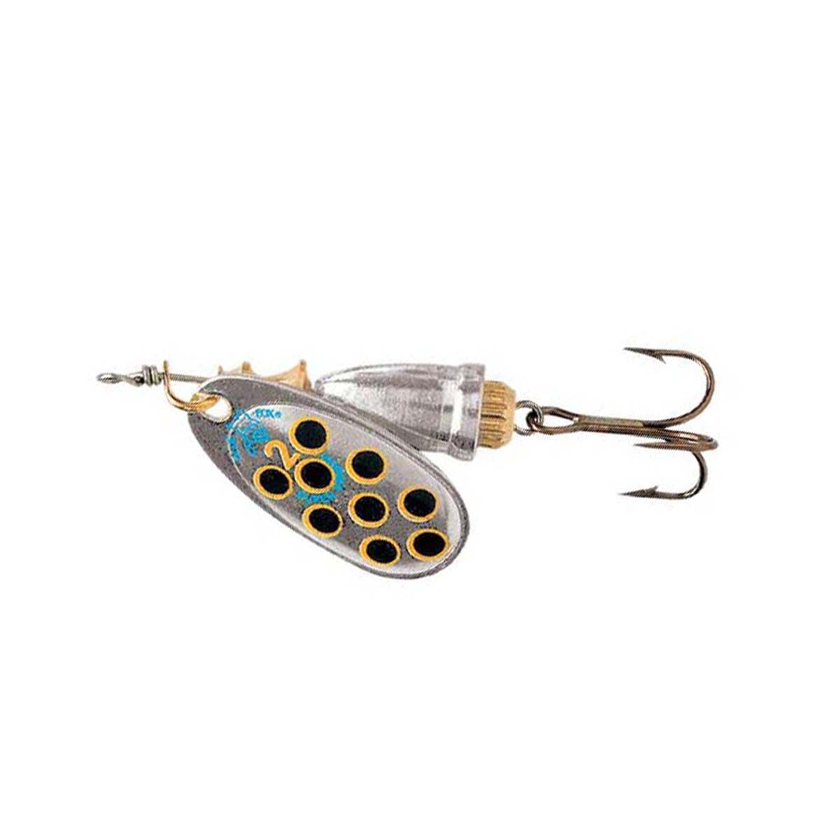 Blue Fox Vibrax Hot Pepper Spinner Lure Size 2 Silver Blue, Silver Blue, bcf_hi-res