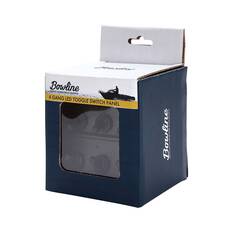 Bowline Switch Panel 6 Gang Black, , bcf_hi-res